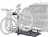 BCCB-1169-4 Steel Basket Cargo Carrier with Bike Rack, Fits 4 Bikes