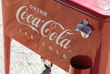 CP 98105 60 Qt Coca-Cola Ice Cold (Embossed) Cooler, Red