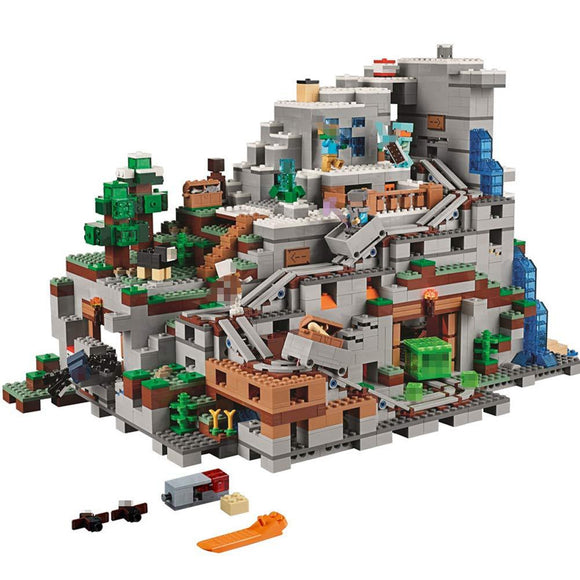 Music Fight My World Organs cave Children's Educational Building Blocks boy Toy