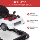Jeep Classic Wrangler 3-in-1 Grow with Me Walker, White