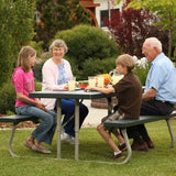 Lifetime 6-Foot Classic Folding Picnic Table 268