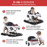 Jeep Classic Wrangler 3-in-1 Grow with Me Walker, White