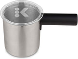 Keurig K-Cafe Coffee Maker, Single Serve K-Cup Pod Coffee, Latte and Cappuccino Maker, Comes with Dishwasher Safe Milk Frother, Coffee Shot Capability, Compatible With all K-Cup Pods, Charcoal