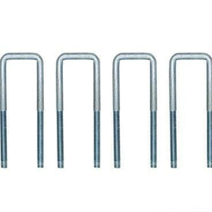 Extreme Max 3005.3784 6" U-Bolt 4-Pack for Pontoon Trailer Guide-On System (3005.3783)