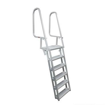 Extreme Max 3005.4122 Deluxe Flip-Up Dock Ladder – 6-Step