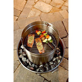Orion Cooker Outdoor Convection Cooker Stainless Steel Barbecue Smoker Turkey Fryer