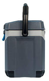Igloo BMX 25 Quart Cooler with Cool Riser Technology, Fish Ruler, and Tie-Down Points – 11.29 Pounds – Carbonite Gray and Blue