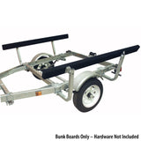 Smith 5′ Carpeted Bunk Boards, pair
