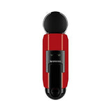 Nespresso Essenza Mini Original Espresso Machine Bundle with Aeroccino Milk Frother by De’Longhi, Red