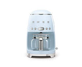 Smeg 50’s Retro Style Aesthetic Drip Filter Coffee Machine, 10 cups, Pastel Blue