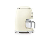 Smeg Retro Style Coffee Maker Machine, 17.3 x 12.8 x 11.3, Cream