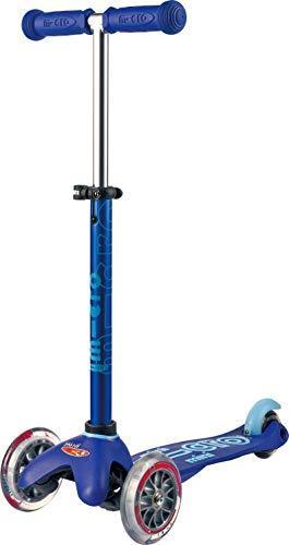 Micro Mini Deluxe 3-Wheeled, Lean-to-Steer, Swiss-Designed Micro Scooter for Kids, Ages 2-5 – Blue...