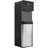 Avalon Bottom Loading Water Cooler Water Dispenser with BioGuard- 3 Temperature Settings – Hot, Cold & Room Water, Durable Stainless Steel Construction, Anti-Microbial Coating- UL/Energy Star Approved