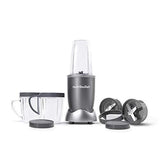 NutriBullet NBR-1201 12-Piece High-Speed Blender/Mixer System, Gray (600 Watts)
