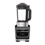 Ninja Foodi Cold & Hot Cook Hot Soups, Sauces and Dips Blender with 1400 Peak Watts to Crush Frozen Drinks & Smoothies Nonstick Glass Pitcher (HB152), 64 oz, Black