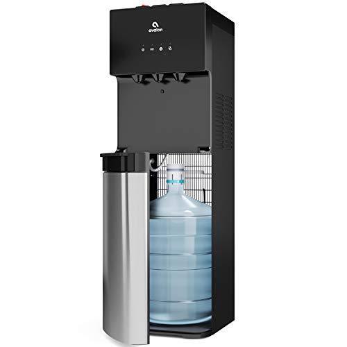 Avalon Bottom Loading Water Cooler Water Dispenser with BioGuard- 3 Temperature Settings – Hot, Cold & Room Water, Durable Stainless Steel Construction, Anti-Microbial Coating- UL/Energy Star Approved