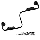 AFTERSHOKZ Titanium Bone Conduction Wireless Bluetooth Headphones, Black