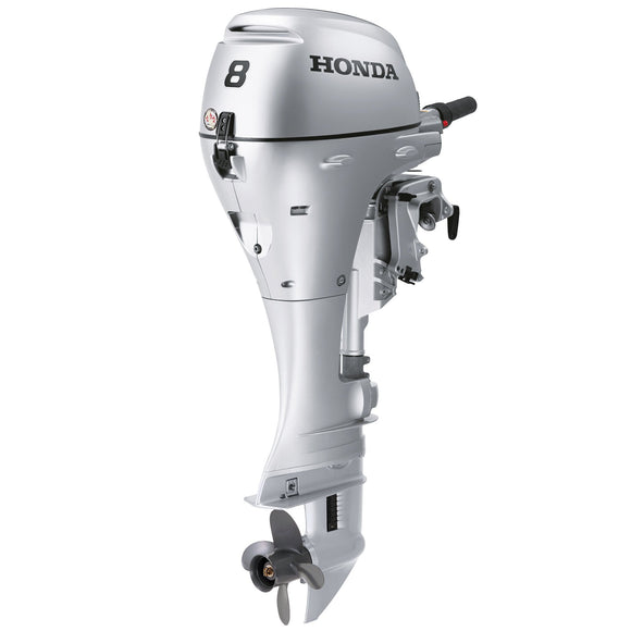 Honda BF8 Portable Outboard Motor, Manual Start, 8 HP, 20′′ Shaft