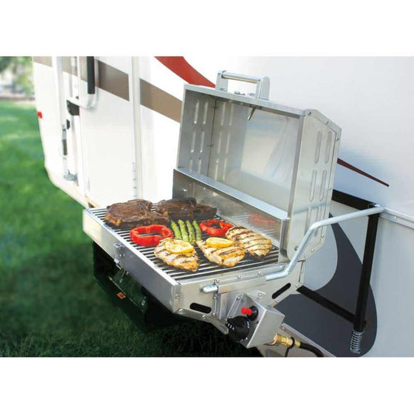 RV Grill Steel Mounting Rail