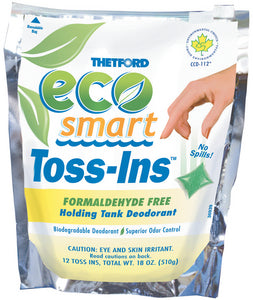 Thetford – Eco-Smart Formaldehyde-Free Toss-Ins – 32952