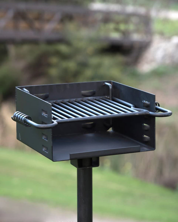 Outdoor Park-Style Charcoal Grill for Camping and Cookouts, BBQ Accessories