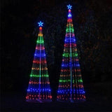 Multicolor Led Animated Outdoor Christmas Tree Lightshow
