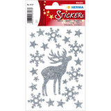 Stickers Deer, Glittery (3727)