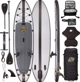 Premium Inflatable Stand Up Paddle Board – The Deluxe Package – 11’6 Hippocamp Fishing ISUP
