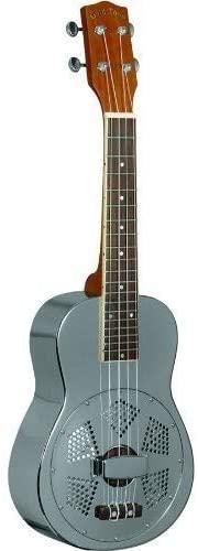 RESOUKE, Brass Body Uke Resonator Ukulele, w/ Case