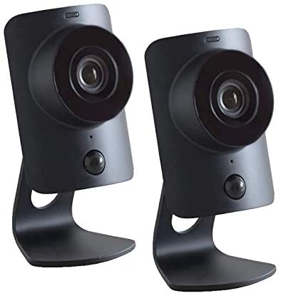 Home Security Camera – Free 24/7 Surveillance – SimpliSafe SimpliCam WiFi Security Camera with HD Video with Microphone (2-Pack)