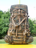 New Genuine Issue GI US Army Military Usmc Gen 2 Marpat Digital Camouflage Tan Woodland Ilbe Main Pack with Lid Belt Shoulder Straps Radio Pouch Complete Surplus Arcyteryx