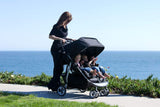 Scooter X2 Double Stroller, Black