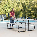 Lifetime 6-Foot Classic Folding Picnic Table 269