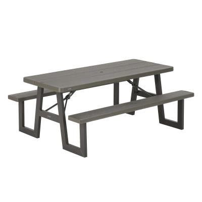 Lifetime 6-Foot W-Frame Folding Picnic Table 284