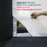 Inflatable Mega Movie Screen Outdoor – Front and Rear Projection – Portable Blow Up Projector Screen for Grand Parties, Easy to Set Up (with Blower in One Box)