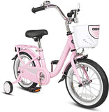 Kid's Bike Steel Frame Children Bicycle 14-16 Inch with Training Wheel