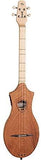M4 Merlin Mahogany EQ Acoustic-Electric Dulcimer with Seagull Gig Bag and Extra Set of Strings (042517)