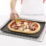 Pizza Mat  Square 30 x 40cm Brown