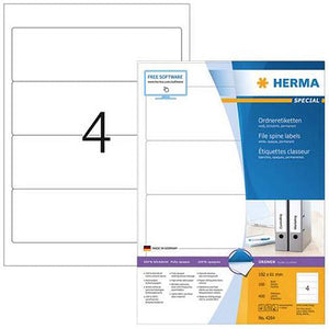 File Spine Label A4 192 x 61mm (4284)