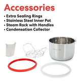 Instant Pot Duo Plus 6 Quart 9-in-1 Electric Pressure Cooker, Slow Cooker, Rice Cooker, Steamer, Saute, Yogurt Maker, Warmer & Sterilizer, 15 One-Touch Programs