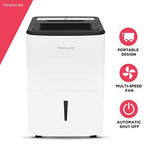 Frigidaire White Energy Star 50-Pint Portable Dehumidifier with Built-in Pump
