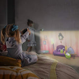 CINEMOOD 360 – Smart wi-fi Cube Projector with Streaming Services, 360° Videos, Games, Kids Entertainment. 120 inch Picture, 5-Hour Video Playtime. Neat Portable Projector for Family Entertainment.