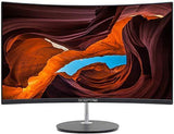 Sceptre Curved 27′′ 75Hz LED Monitor HDMI VGA Build-In Speakers, EDGE-LESS Metal Black 2019 (C275W-1920RN)