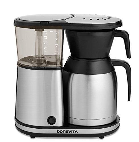 Bonavita BV1900TS 8-Cup One-Touch Coffee Maker Featuring Thermal Carafe, Stainless Steel