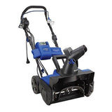 Snow Joe iON18SB-HYB 40-Volt iONMAX Hybrid Brushless Single Stage Snowblower Kit  W/ 4.0-Ah Battery and Charger
