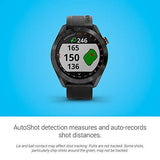 Garmin Approach S40, Stylish GPS Golf Smartwatch, Lightweight with Touchscreen Display, Black