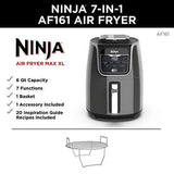 Ninja AF161 Max XL Air Fryer, 3 lbs, Grey
