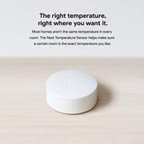 Google Nest Temperature Sensor 3 Pack – Nest Thermostat Sensor – Nest Sensor That Works with Nest Learning Thermostat and Nest Thermostat E – Smart Home