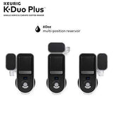 Keurig K-Duo Plus Coffee Maker, Single Serve and 12-Cup Carafe Drip Coffee Brewer, Compatible with K-Cup Pods and Ground Coffee, Black