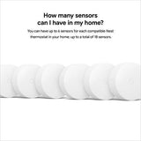 Google Nest Temperature Sensor 3 Pack – Nest Thermostat Sensor – Nest Sensor That Works with Nest Learning Thermostat and Nest Thermostat E – Smart Home